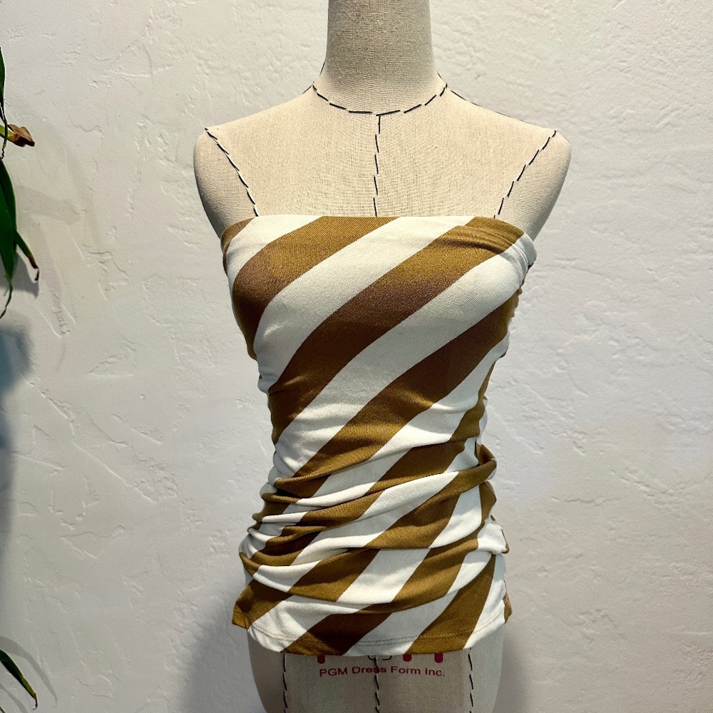Y2K Clubbing Stripe Tank Top
